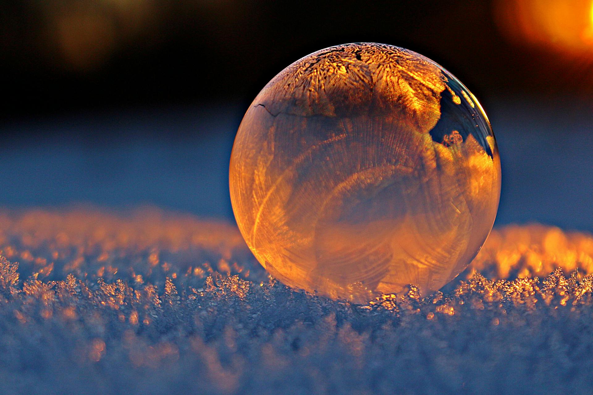 Frozen Bubbles