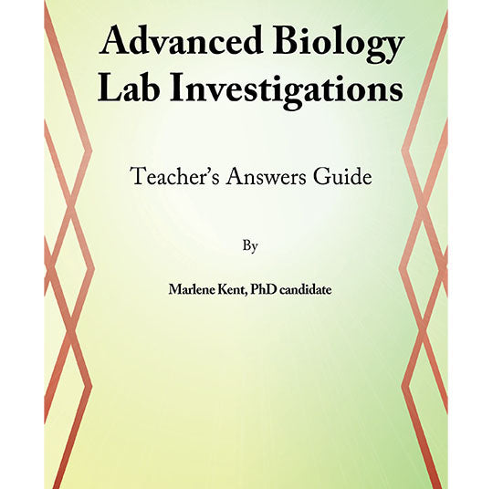 DIGITAL Advanced Biology Lab Manual Teachers Guide