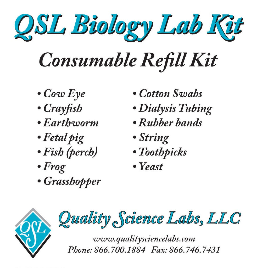 Biology refill kit without Manual – Quality Science Labs